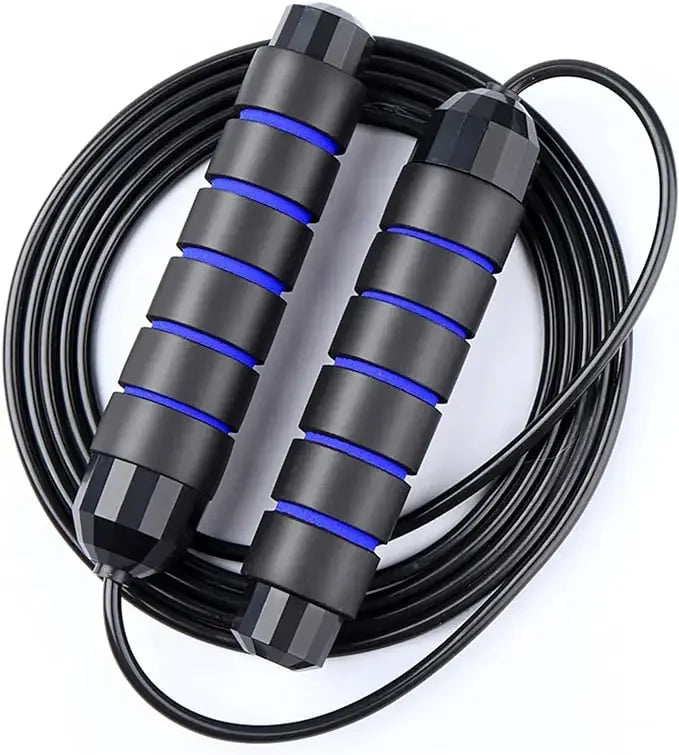 2.8/3m Jump Rope For Aerobic Sports - Jump CrossFit Portable Fitness Equipment With Fast Steel Wire For Women & Men Weight Loss