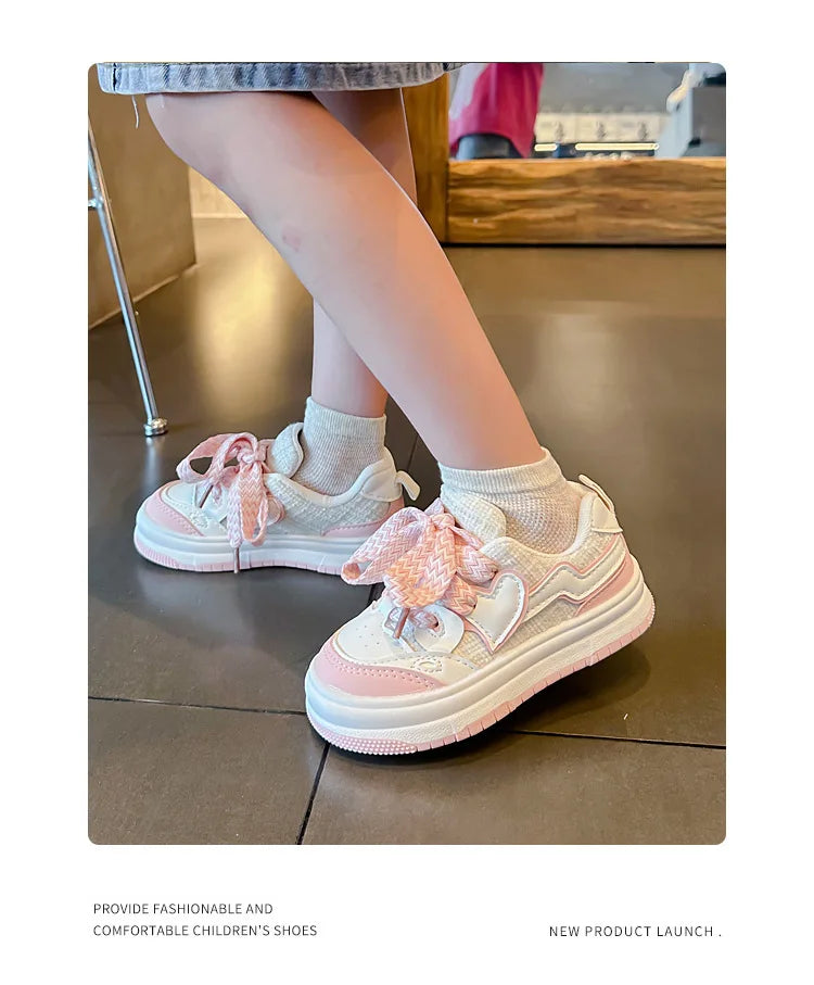 Kids Non Slip Lightweight Sneakers for Boys and Girls Breathable Outdoor Sports Shoes for School Skate and Casual Wear