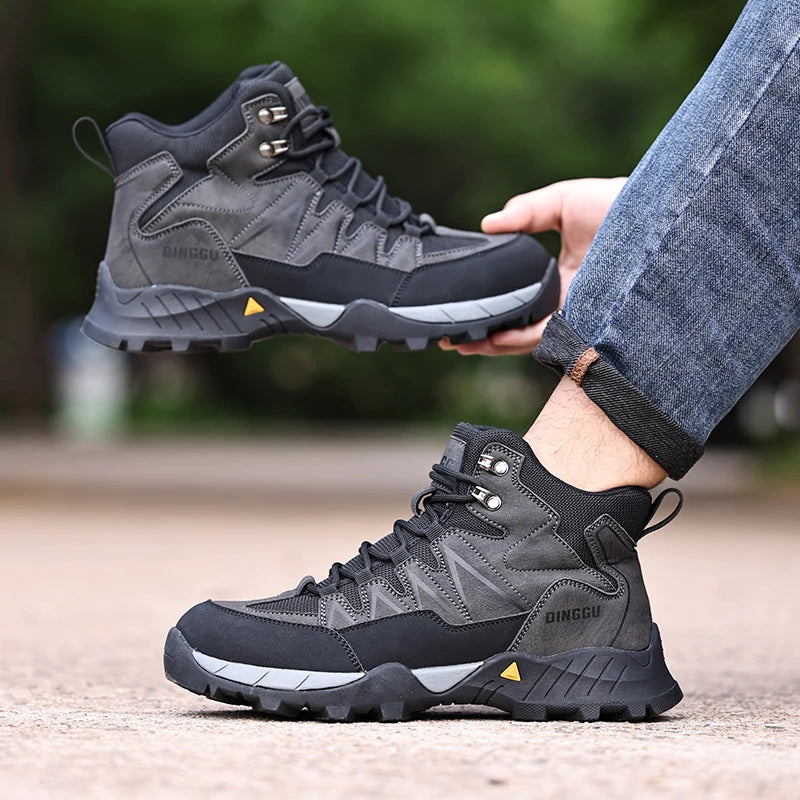 EOCENE Industrial Safety Boots – Steel Toe Slip-Resistant Work Boots with Puncture Protection & Anti-Fatigue Comfort