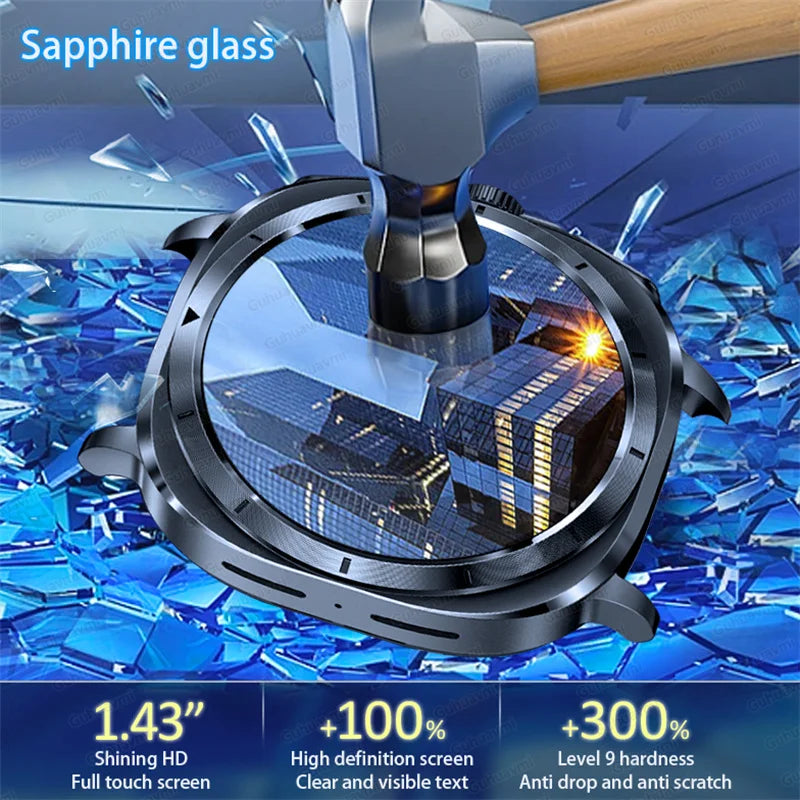 2025 Health track Smartwatch Air Pump Airbag True Blood Pressure Health Measure Smart Watch Men Women Blood oxygen BT Call