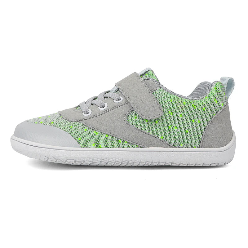 Boys Girls Wide Toe Barefoot Sneakers Minimalist Lightweight Non Slip Kids Walking Skate Shoes Comfortable Breathable Soft