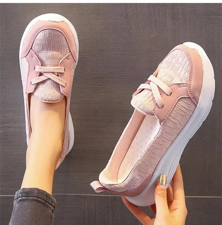 Women's Sneaker Fashion Walking Shoes Women Vulcanized Shoes Slip On Women Casual Shoes Soft Sneakers Woman Zapatos De Mujer