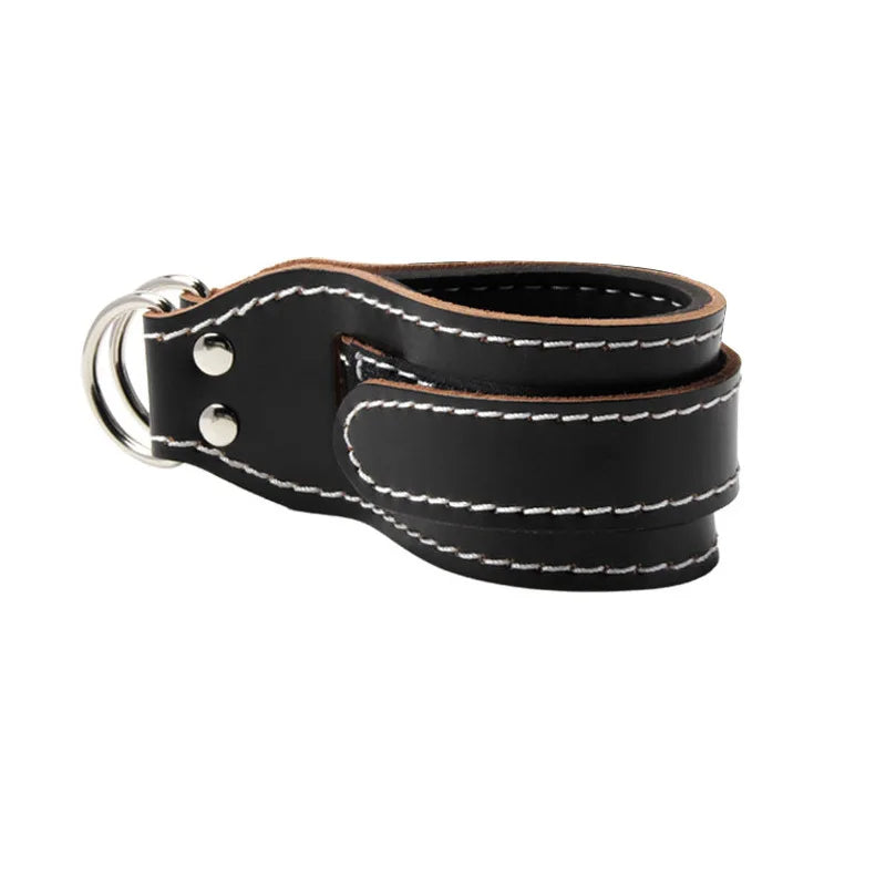 1PC Fitness Ankle Straps With Adjustable D-Ring Support Cuffs For Gym And Leg Exercises - Training Workouts, Guard Safety Abductors For Sports