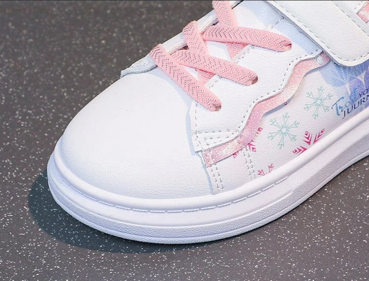 Summer Casual Children's Sports Shoes Cartoon Princess Girls' Trainers Sneakers For Kids Size 26-37
