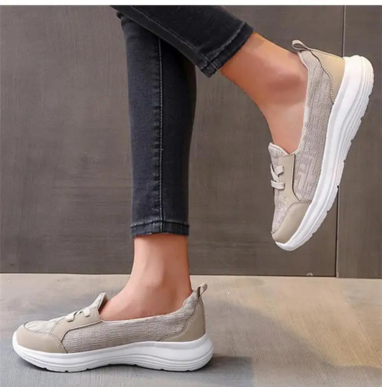 Women's Sneaker Fashion Walking Shoes Women Vulcanized Shoes Slip On Women Casual Shoes Soft Sneakers Woman Zapatos De Mujer