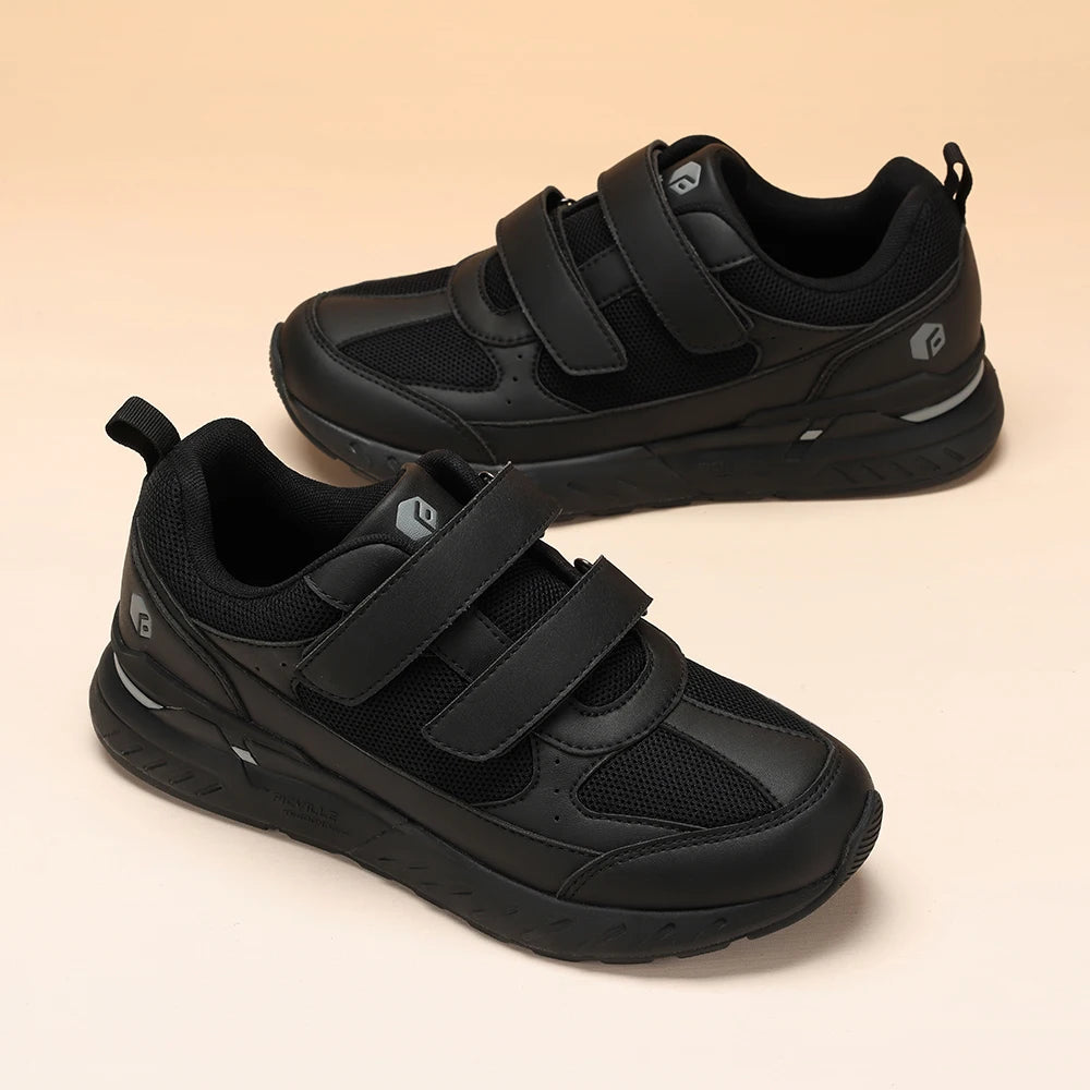 Men's Diabetic Shoes For Extra Wide Width Adjustable Closure Walking Shoes Slip-On Sneakers For Swollen Foot and Pain Relief