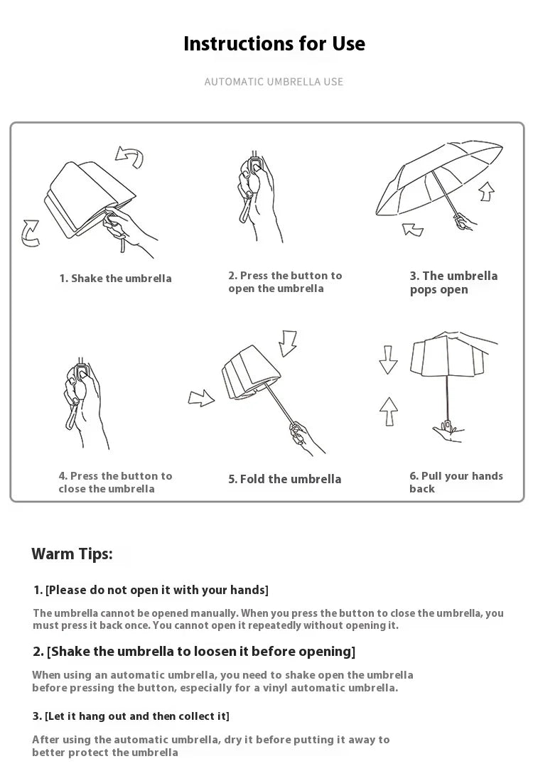 Automatic Fold Umbrella with Shiny Puppy Design | All-Weather UV Sunshade | High - End Ins Style for Women