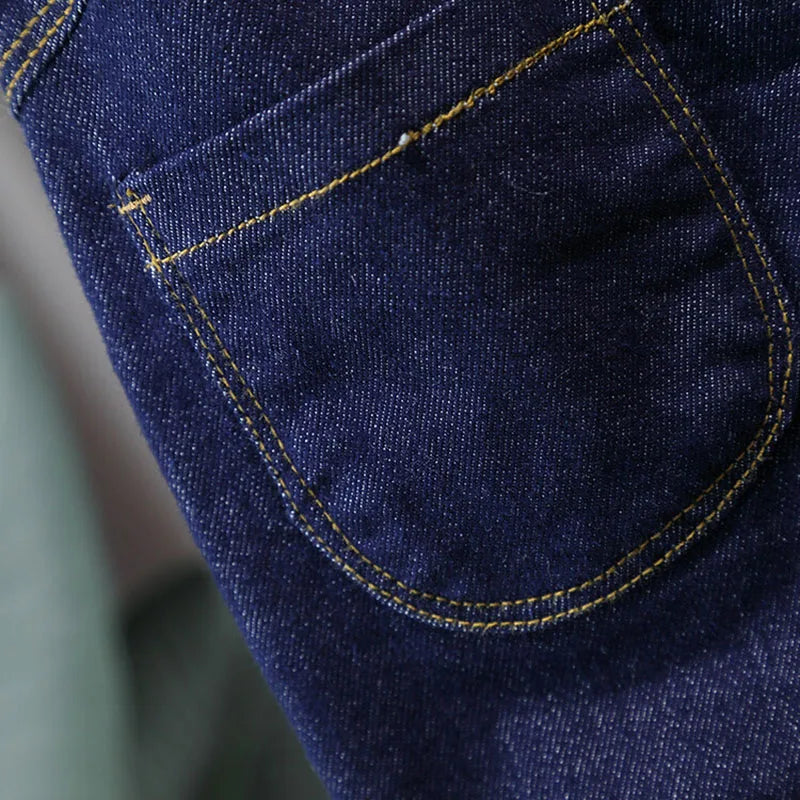 New Spring Kids Jeans Children Cute Solid Colour Denim Blue Pants Girls Loose Thin Style Harem Pant 1-7 Years Girls