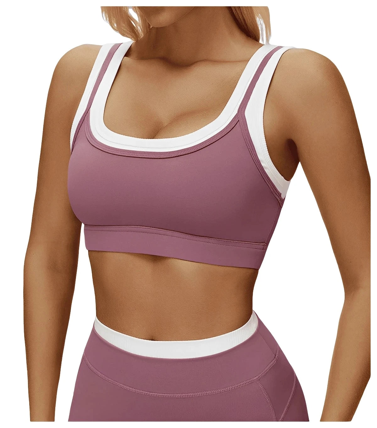 Women’s High Impact Sports Bra – Breathable Push Up Yoga Bra for Gym, Running & Fitness Workout Activewear