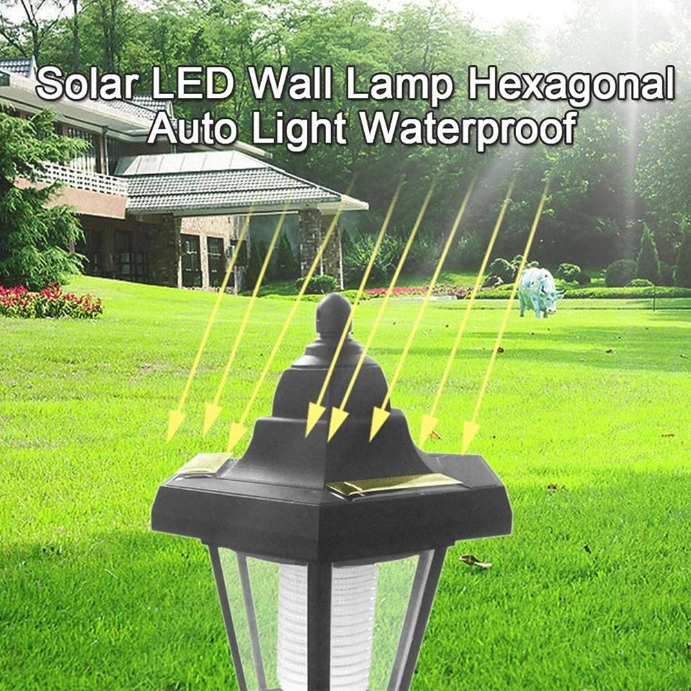 Garden Lights Outdoor Solar Street Light Lightings Wall Light Fixture Leds for Lighting Outdoor Gardens Decoration Led Exterior