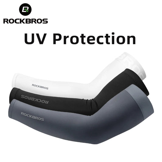 Ice Fabric Running Camping Sleeves Breathable Sleeve Quick Dry Arm Protect UV400 Arm Cover Summer Sports Safety Gear