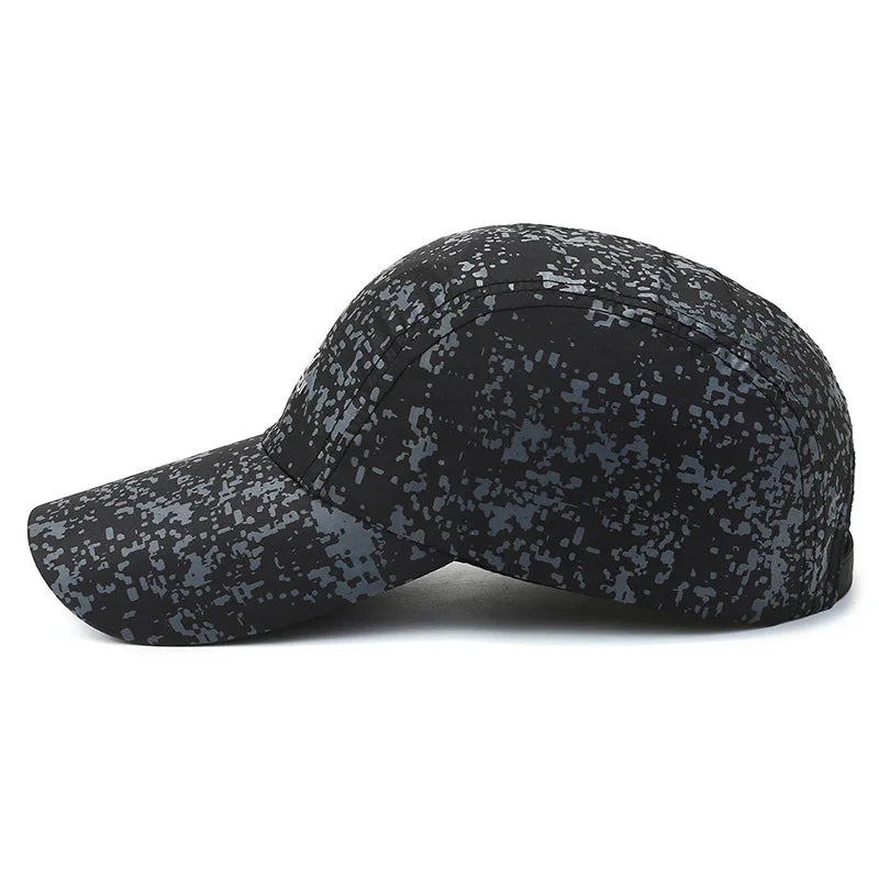 Summer Quick Drying Waterproof Ultra Thin Women Men's Baseball Cap Outdoor Sports Fishing Climbing Running Sun Hat A237