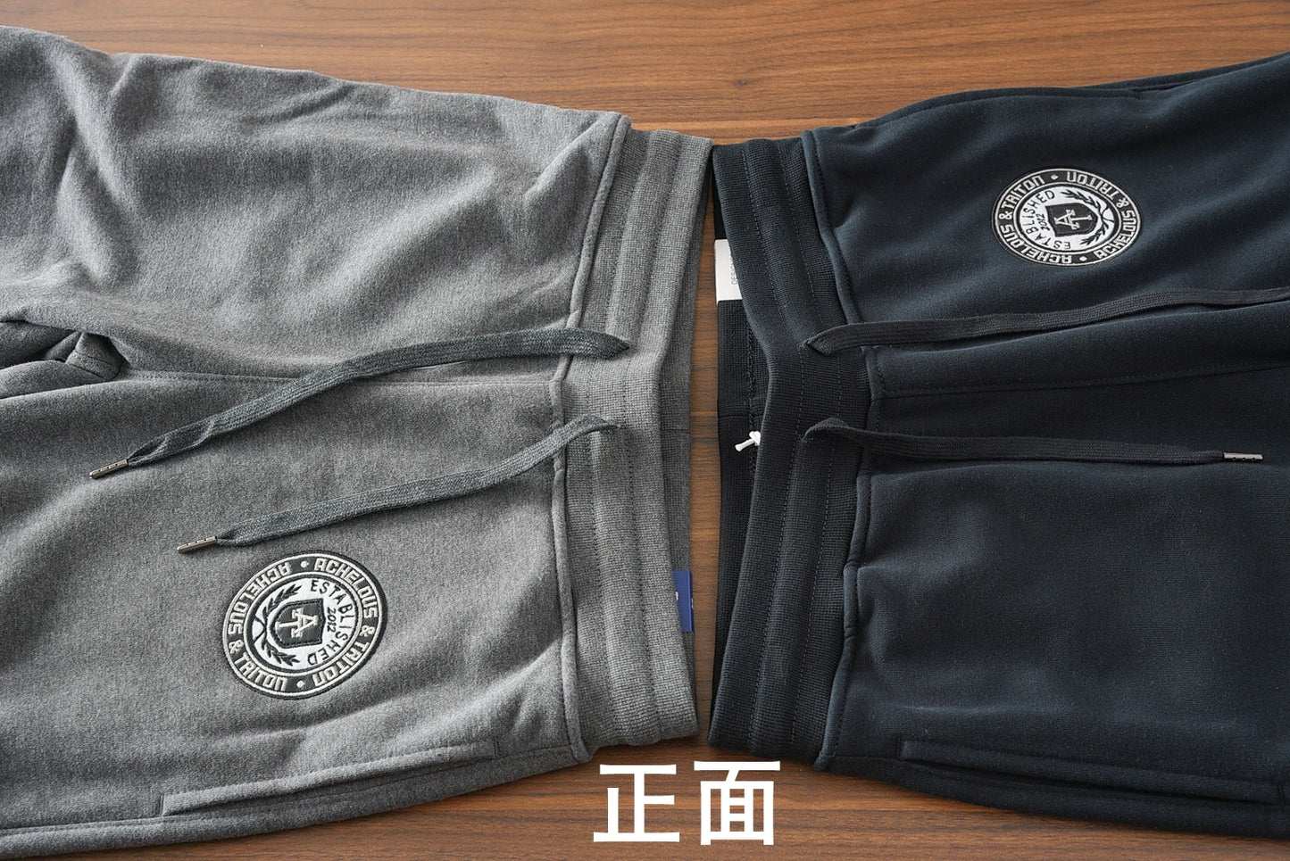 Spring New American Retro Terry Cloth Letter Embroidery Sweatpants Men's Simple Washed Drawstring Casual Sports Ankle-tied Pants