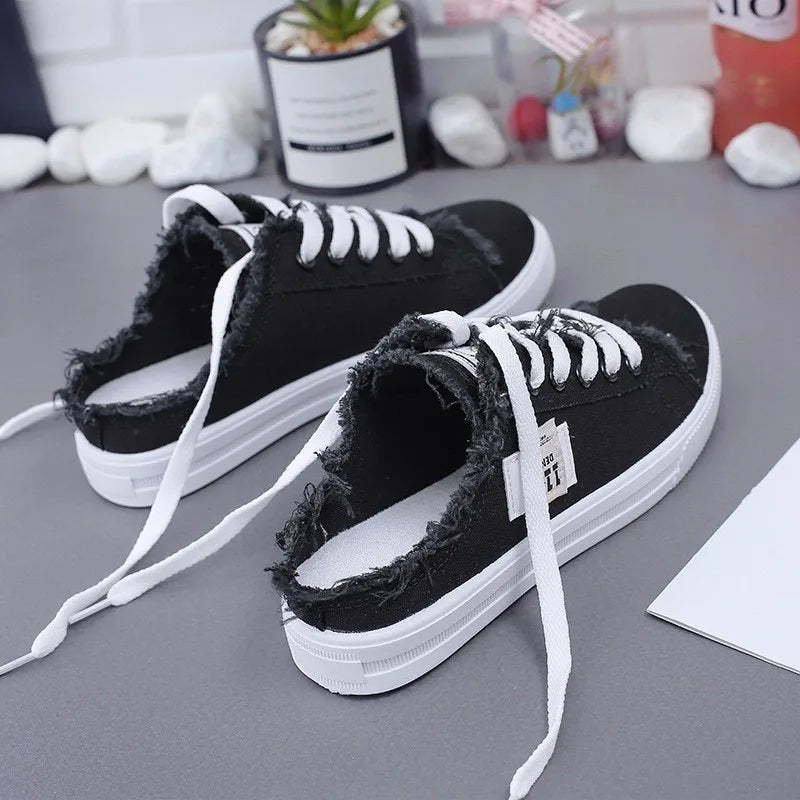 Women's Sneakers Fashion New Woman Shoes Trainers Womens Sneakers Casual Shoes Slip On Flat Zapatos De Mujer Sneaker Woman