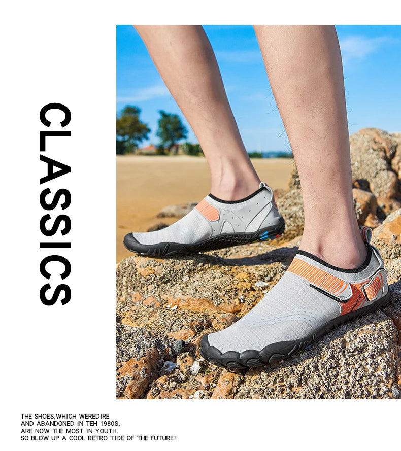 Unisex Quick-Dry Water Shoes – Lightweight Aqua Sneakers for Beach, Swimming, Surfing & Water Sports