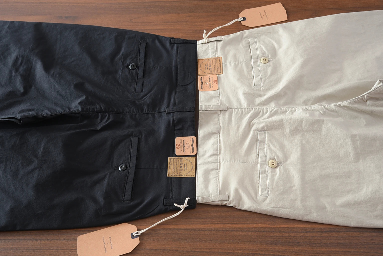 2025 Zomer Nieuwe Amerikaanse Retro Dunne Micro-Elastische Casual Broek Heren Eenvoudige 97% Katoenen Slim CHINO Business Rechte Broek