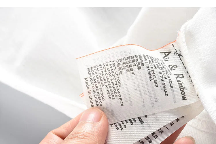 Autumn New American Retro Long Sleeve O-neck Contrast Splicing T-shirt Men's Fashion 100% Cotton Washed Old Casual Sport Tops