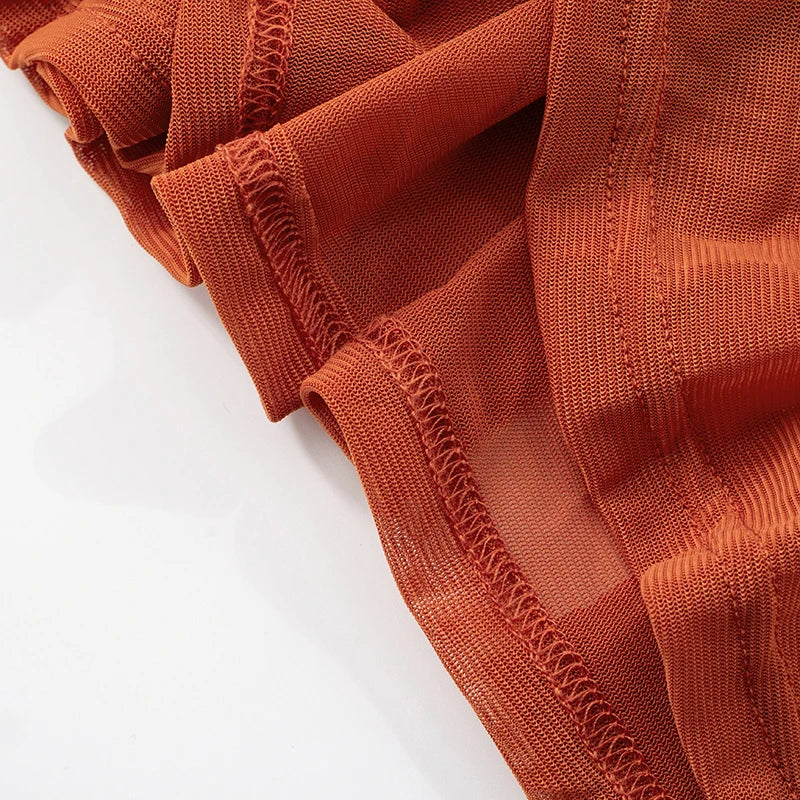 Hollow Sexy Dress Women o-Neck Coquette Sleeveless Patchwork Pleated Hem Halter Summer Midnight Clubwear Mini Bodycon