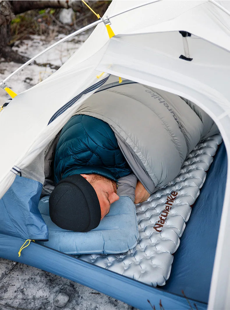 Naturehike R5.8 Inflatable Mattress Thermal Insulation Air Cushion for Hiking Outdoor Sleeping Bed Pad Ultralight Folding Mat