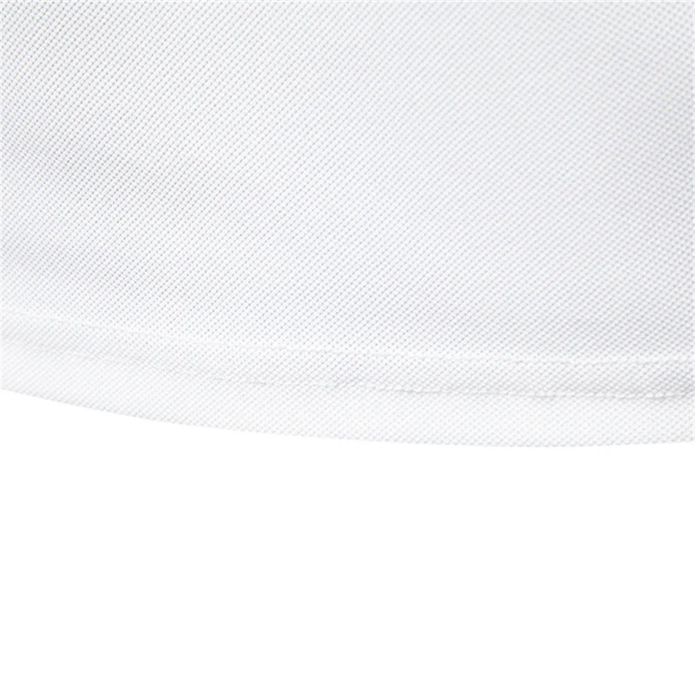 Men's Summer V-Neck Striped Polo Shirt Breathable Slim Fit Polo Shirts for Men Lightweight Casual Athletic Polo