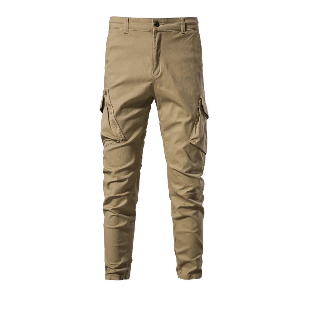 Men's Cargo Pants Multiple Pockets Tactical Trousers for Men High Quality Casual Joggers Trousers Men New Spring