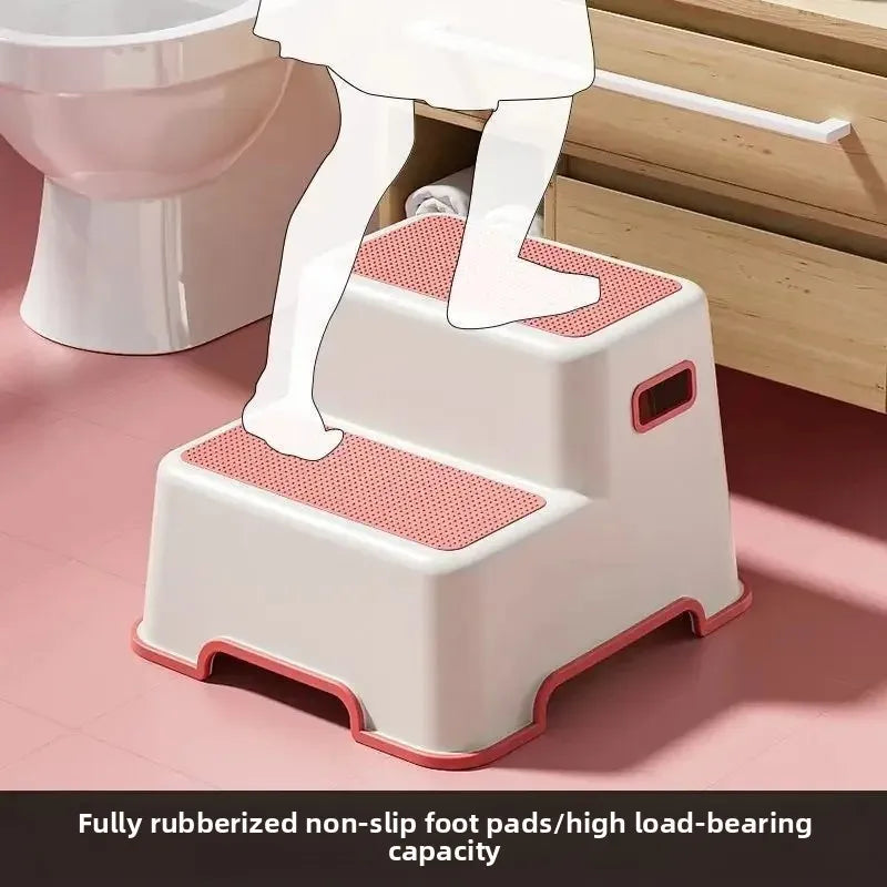 Ladder Stool Two-step Ladder Step Foot Pedal High And Low Stool Ladder Chair Dual-purpose Kitchen Climbing Stool