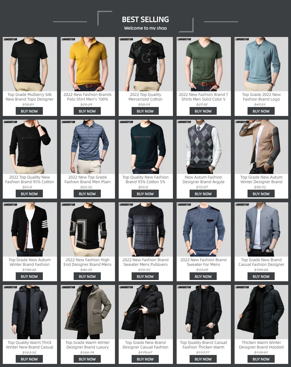 Men's Top Grade Fashion Designer Brand, Luxury Street Wear Knitted Pullover, Lettered Sweater, Autumn and Winter Male Casual Jumper