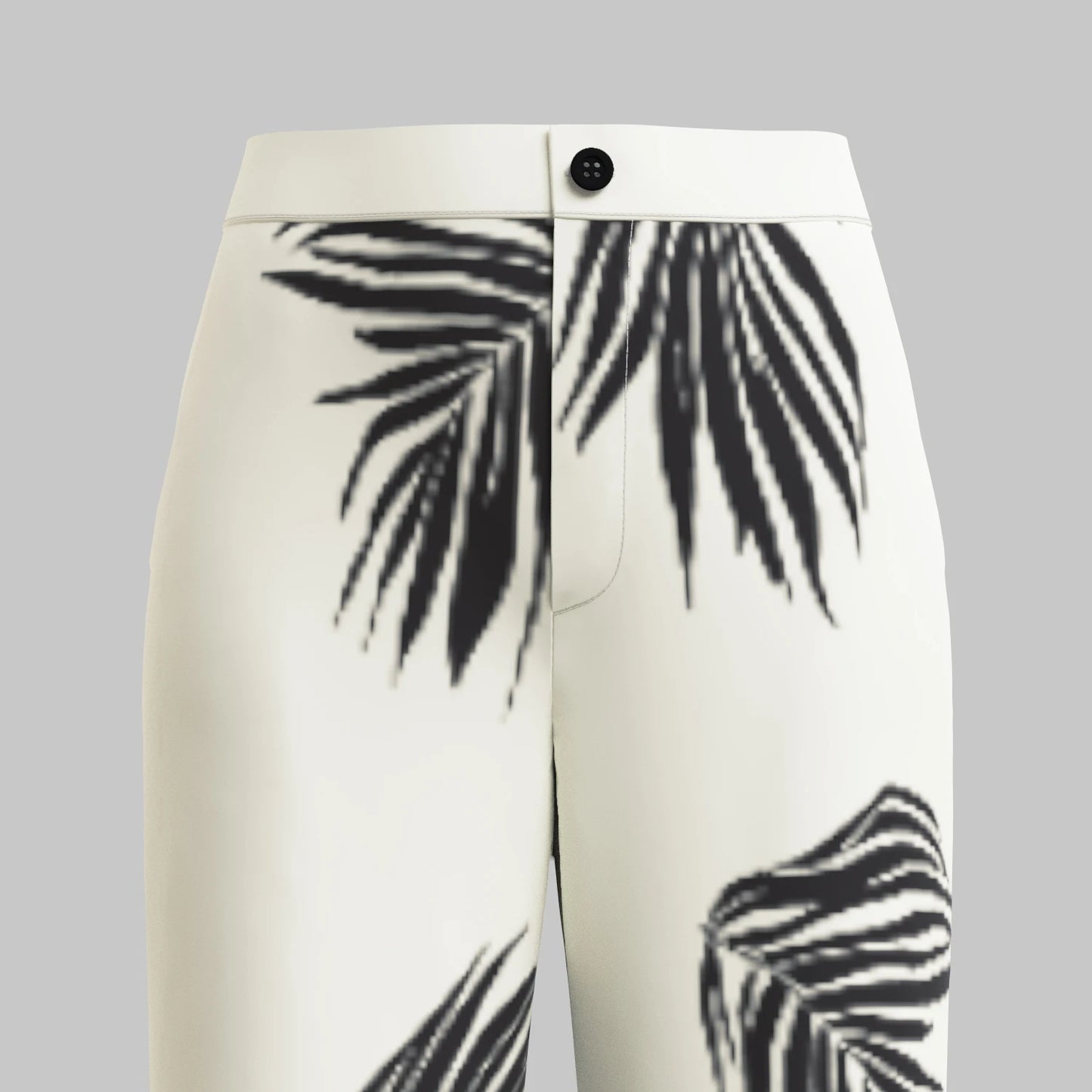 Damesbroeken Herfstmodel Slanke Bloemenprint Natuurlijke Taille Lange Wijde Pijpen Vakantiebroek