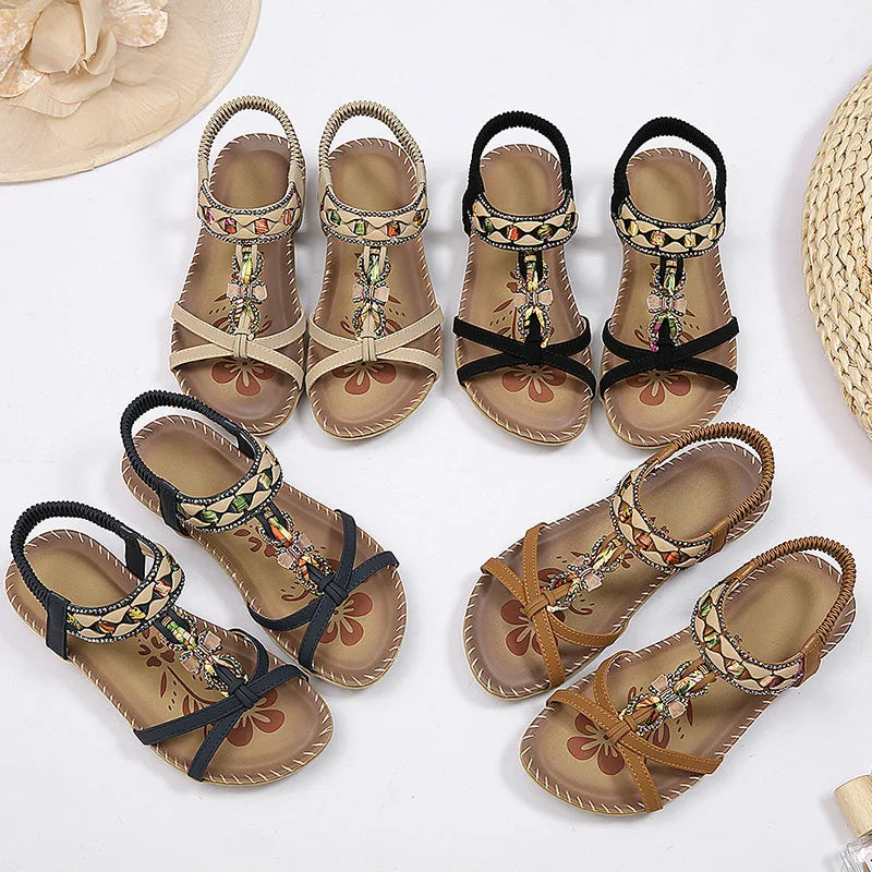 Sandals Shoes Women Summer Fashion Casual Ladies Shoes Party Women's Sandals Beach Flat Sandal Women Footwear Female