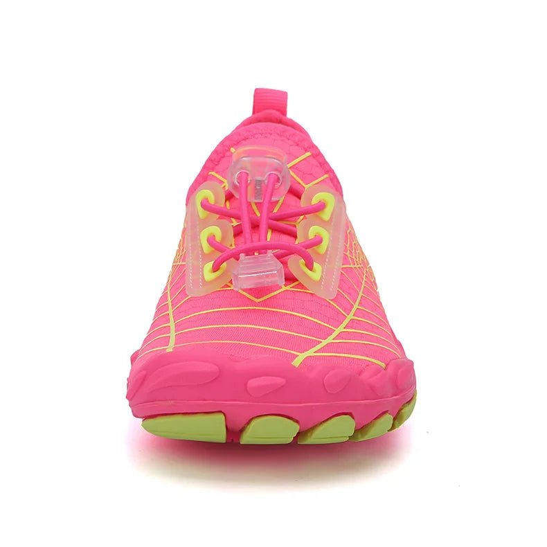 Kids Aqua Beach Water Shoes – Non-Slip Barefoot Swim Shoes for Children & Babies Summer Pool and Beach Footwear