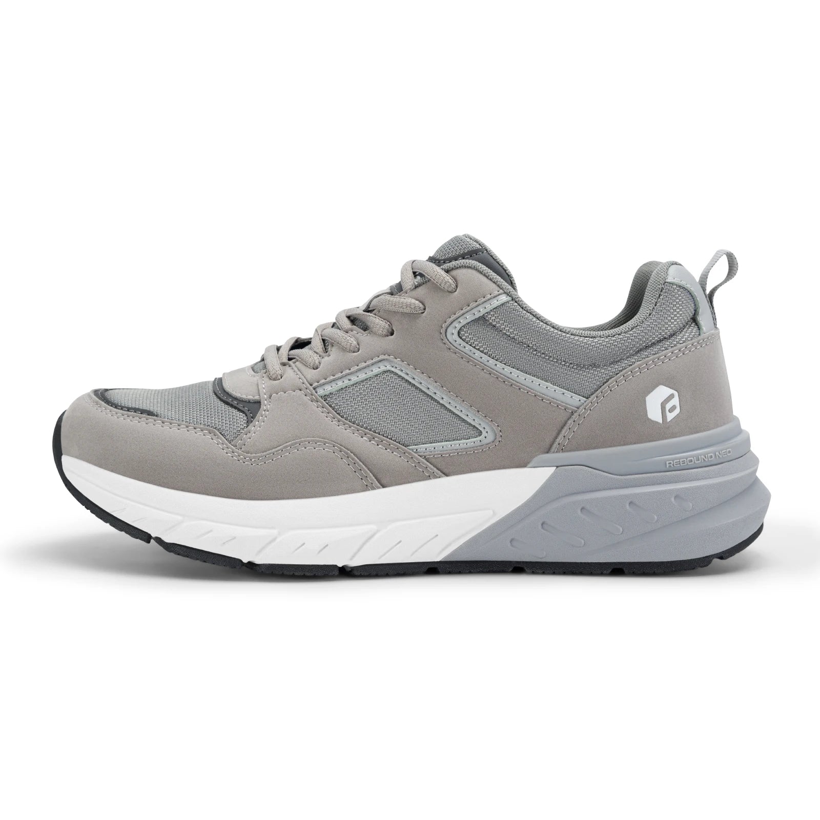 FitVille Men’s 4E Wide Running Shoes – Arch Support Sneakers for Flat Feet, Heel Pain & Plantar Fasciitis Relief