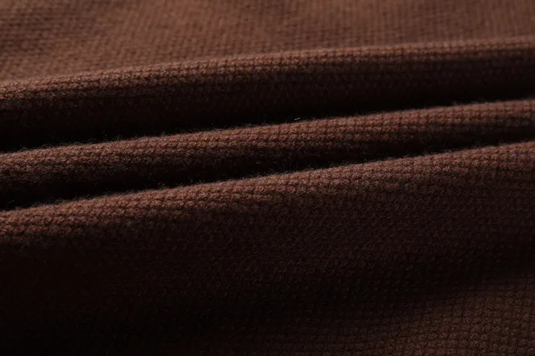 Men's Solid Colour Sweater, Stretchy and Warm For Autumn, Suitable For Business Casual and Male Daily Commute