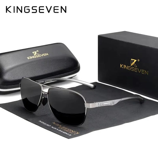 Polarized Aluminum Pilot Sunglasses UV400 HD Lens Men Women Photochromic Outdoor Eyewear Anti-Reflective Night Vision