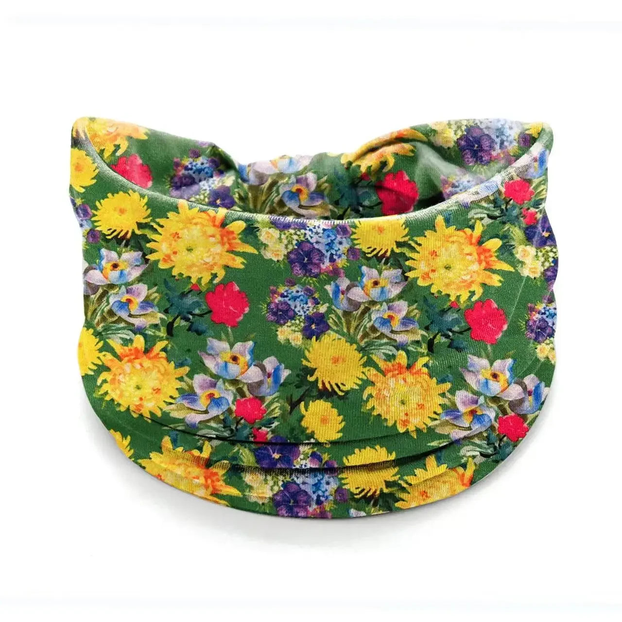 Bohol Headbands Women Wide Knotted Hairbands Elastic Turban Head Bands Non-Slip Floral Yoga Sports Sweatbands Workout Head Wraps