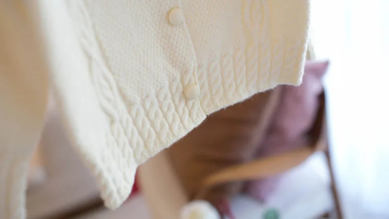 New Autumn Kids Sweater Cute Bow Girls Knitwear Clothes Knit Korean Version Children's Cardigan Tops 2-6T Girls