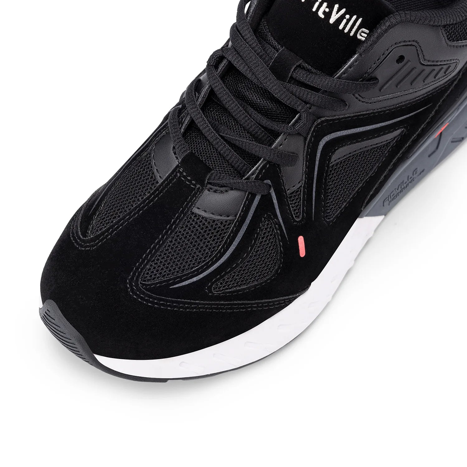 Men's Extra Wide, Lightweight & Non-Slip Running / Walking Shoes - Sneakers For Flat Feet, Arch Fit & Heel Pain Relieve