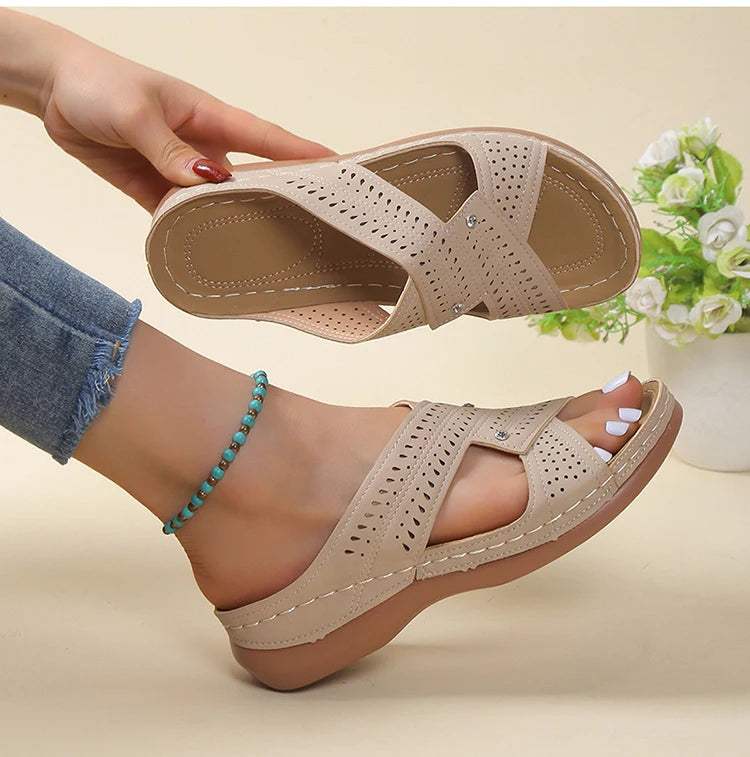 Summer Woman Shoes Sandals Non-Slip Women Shoe Slides Shoes For Women Wedge Shoes Woman Plus Size Women Slippers Female Footwear
