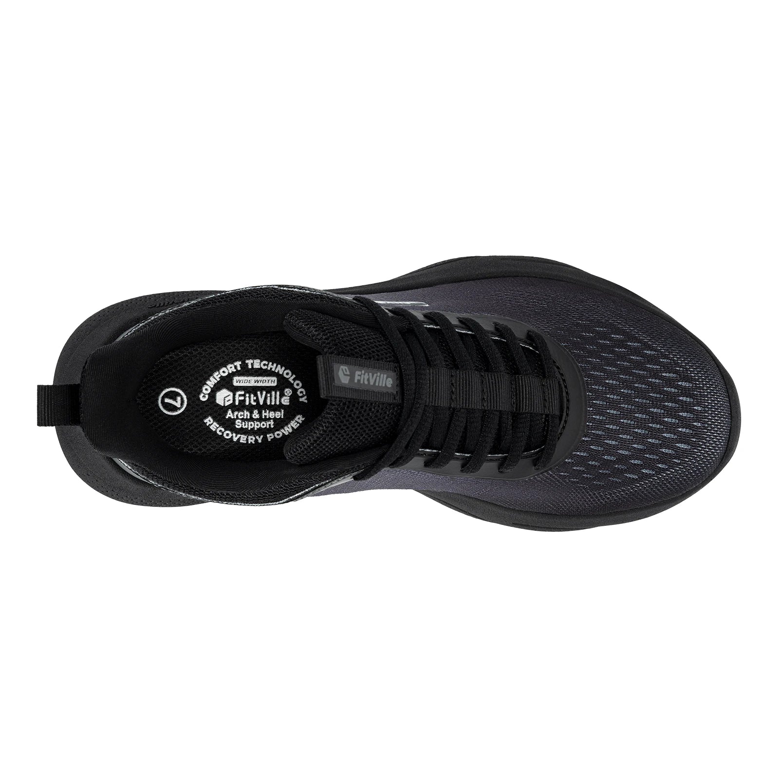 Women’s Wide Fit Walking Shoes – Lightweight Non-Slip Breathable Athletic Sneakers for Casual & Everyday Use