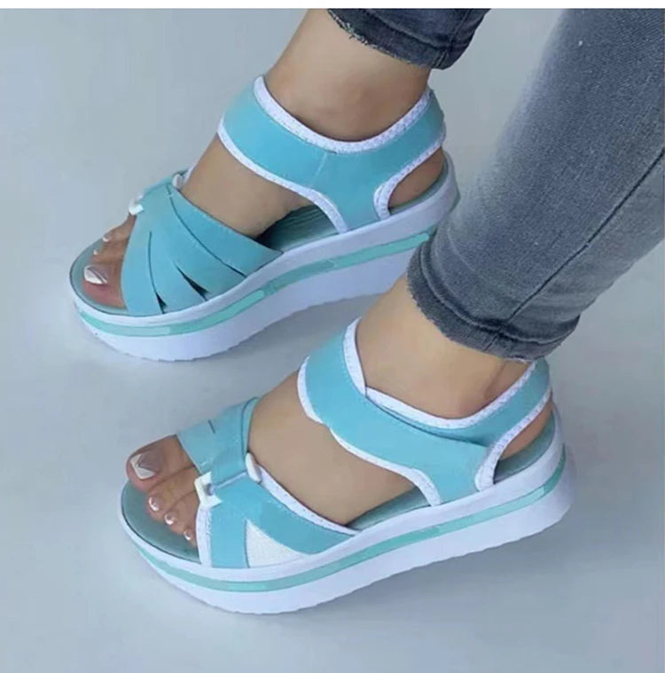 Summer Shoes Women Sandals Party Women's Sandals Outdoor Women Shoe Wedge Sandals Woman Retro Footwear Sandal Women Female