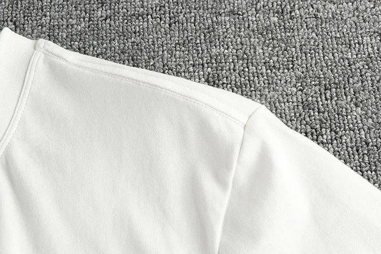 Summer American Retro Short Sleeve O-neck Letter Motorcycle Printed T-shirt Men's Fashion 100% Cotton Washed Casual Youth Tops