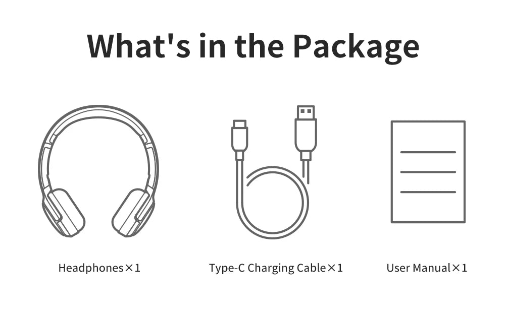 Edifier WH500 Wireless Bluetooth Headphones On-Ear Headset Lightweight Foldable Dual Connection 30H Battery Life