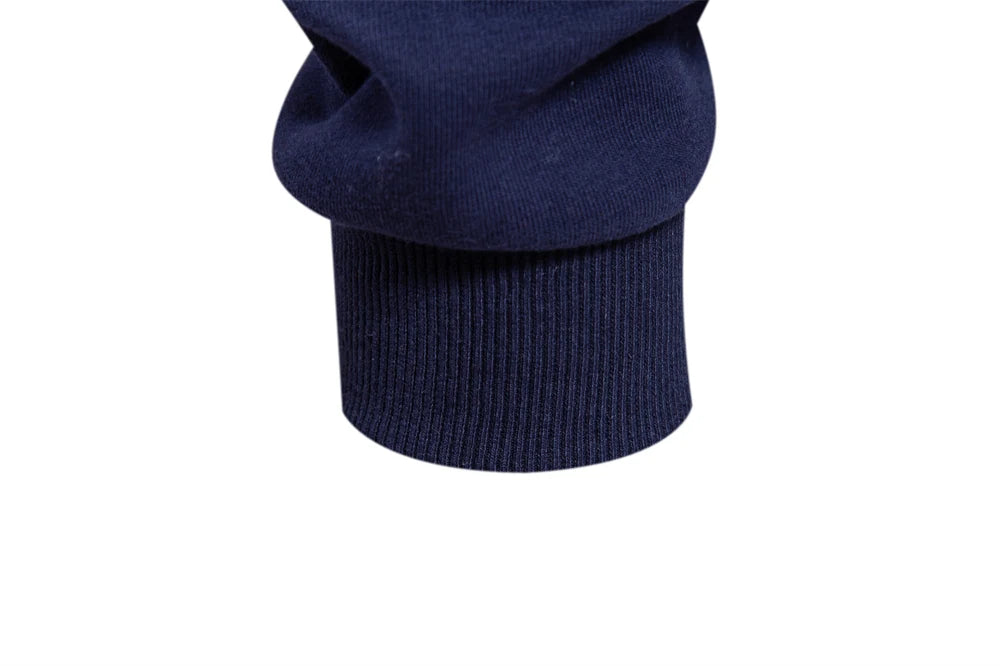 Autumn Fashion Design Polo Neck Sweatshirts For Men Casual and Social Wear Quality Cotton Sweatshirts