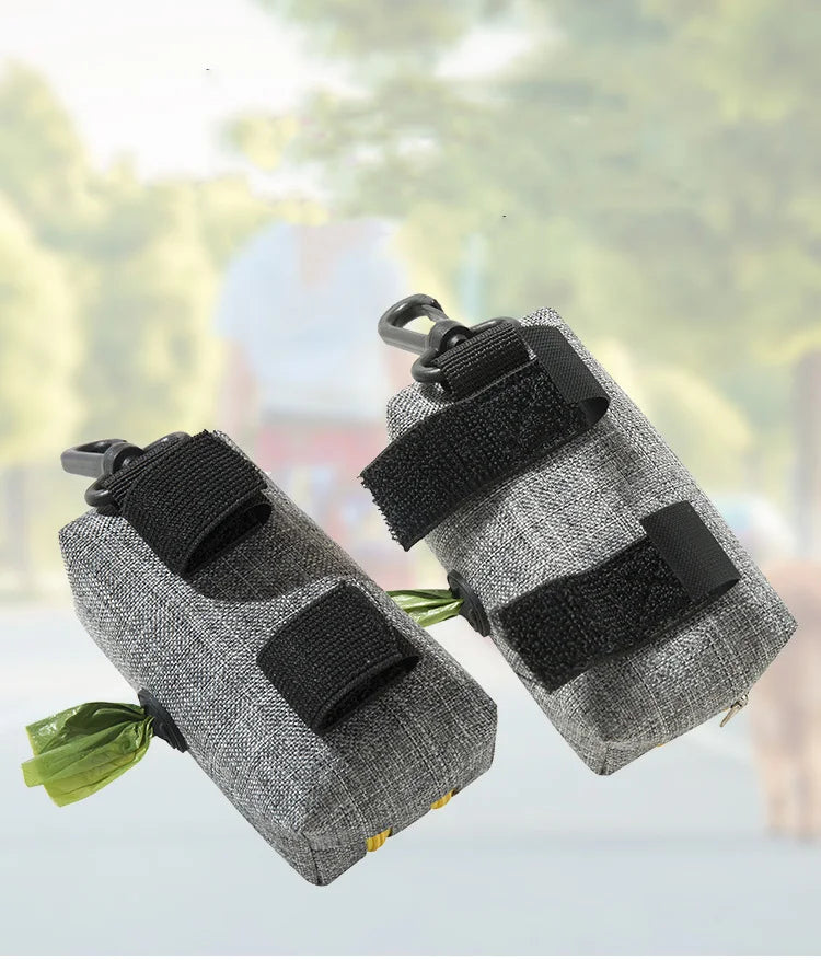 Pet Dog Poop Bag Holder Leash Attachment Mini Dogs Cleaning Tool Travel Garbage Bag pets Waste Poop Bags Dispenser