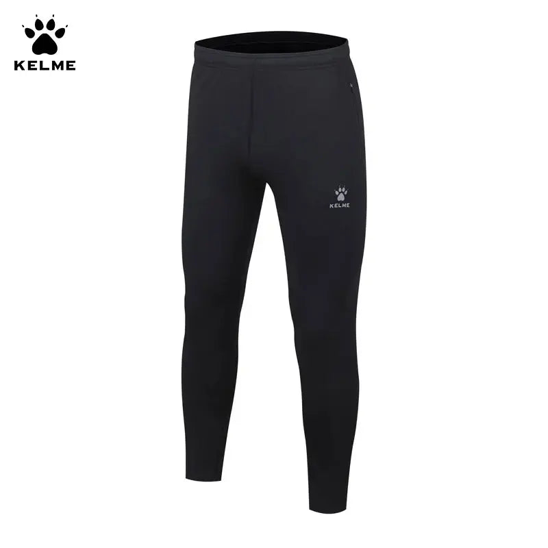 Football Training Leggings Men's High Elastic Slim Tights Thin Outdoor Fitness Running Pants