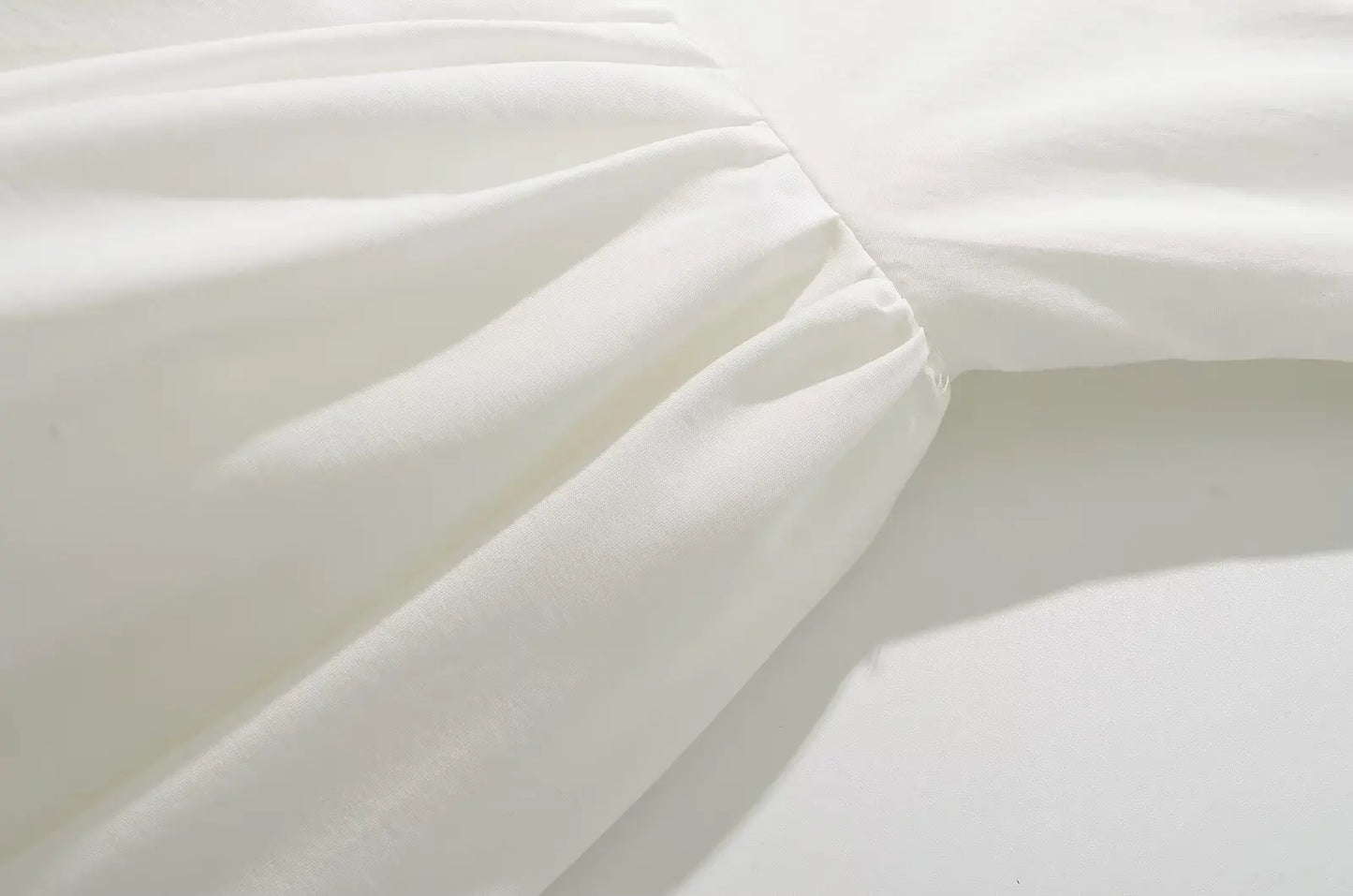 Summer Women Sexy Fit And Flare White Mini Dresses Short Sleeve Low Waist Elegant Party Dress Ladies Bridesmaids Robe