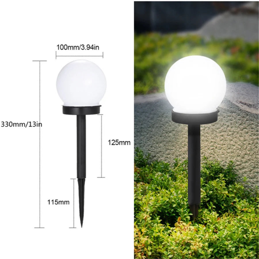 New 2 In 1 Solar Garden Light Adjustable Outdoor Wall Lamps Waterproof Super Bright Spotlights RGB Solar Landscape Lawn Lamps