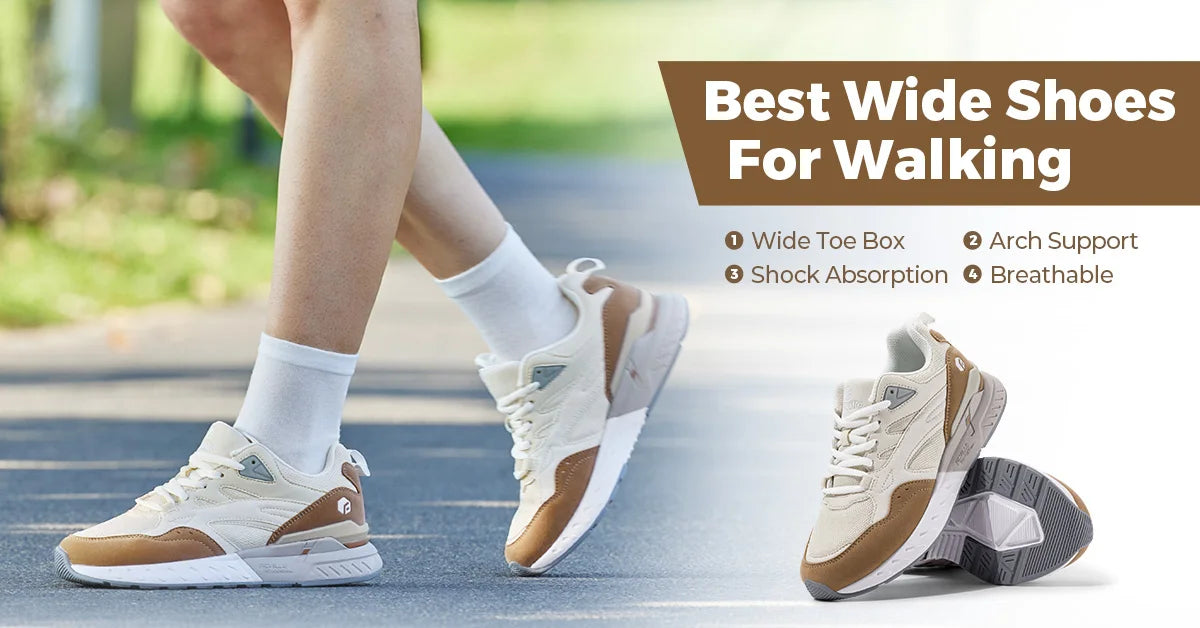 Women's Widened And Breathable Walking & Running Shoes - Lightweight Sports Shoes For Plantar Fasciitis