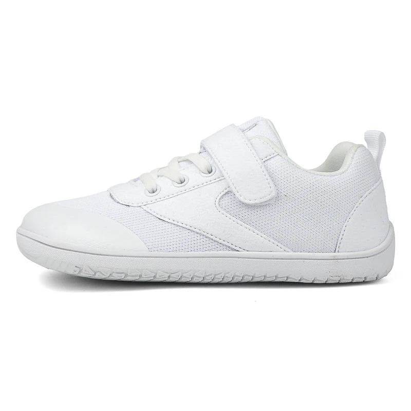 Boys Girls Wide Toe Barefoot Sneakers Minimalist Lightweight Non Slip Kids Walking Skate Shoes Comfortable Breathable Soft