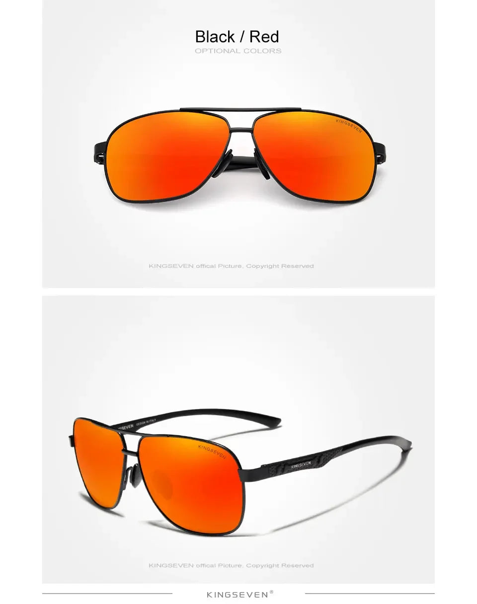 Polarized Aluminum Pilot Sunglasses UV400 HD Lens Men Women Photochromic Outdoor Eyewear Anti-Reflective Night Vision