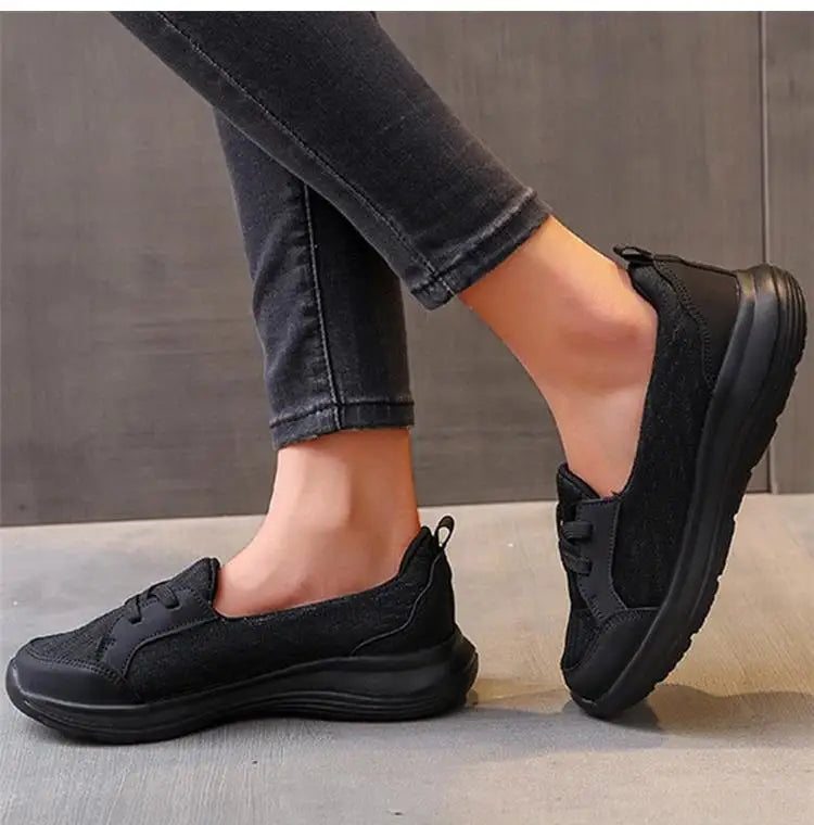 Women's Sneaker Fashion Walking Shoes Women Vulcanized Shoes Slip On Women Casual Shoes Soft Sneakers Woman Zapatos De Mujer